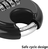 ASelected ASUKVC- Black Heavy Duty Weatherproof 4 Digit Padlock Zinc view 3