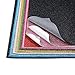 Sntieecr 24 Colors PU Leather Glitter Fabric Sheets, 12.6” x 8.6” (32cm x 22cm) Shiny Superfine Fabric Canvas Back with Scissors for Making Hair Bows, Handbag and DIY Craft