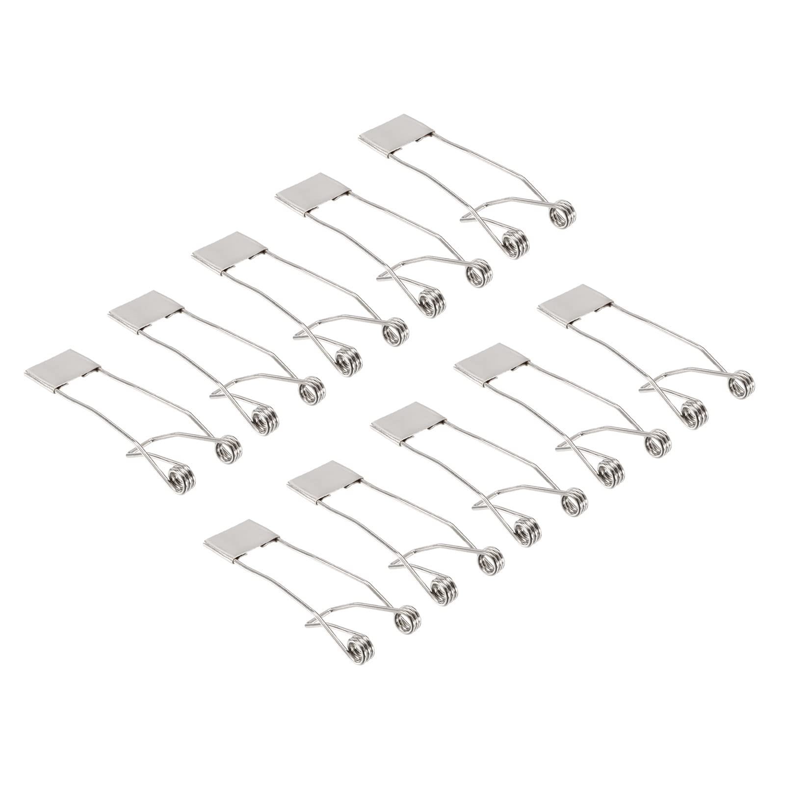 PATIKIL 53x19mm Downlight Spring Clips, 12 Pack Emitting Diode Recessed Lighting Accessories Securing Clamps for Ceiling Lamp