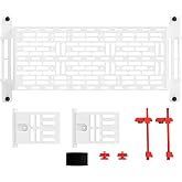 OnQ5-Inch Mounting Plate for On-Q Enclosures &ndash; Customizable Accessory for Media Panels, Structured Wiring, and Home Networking - 5" Width x 1.5x Depth - Includes Clips &amp; Cable Mangement - AC1050-EMK