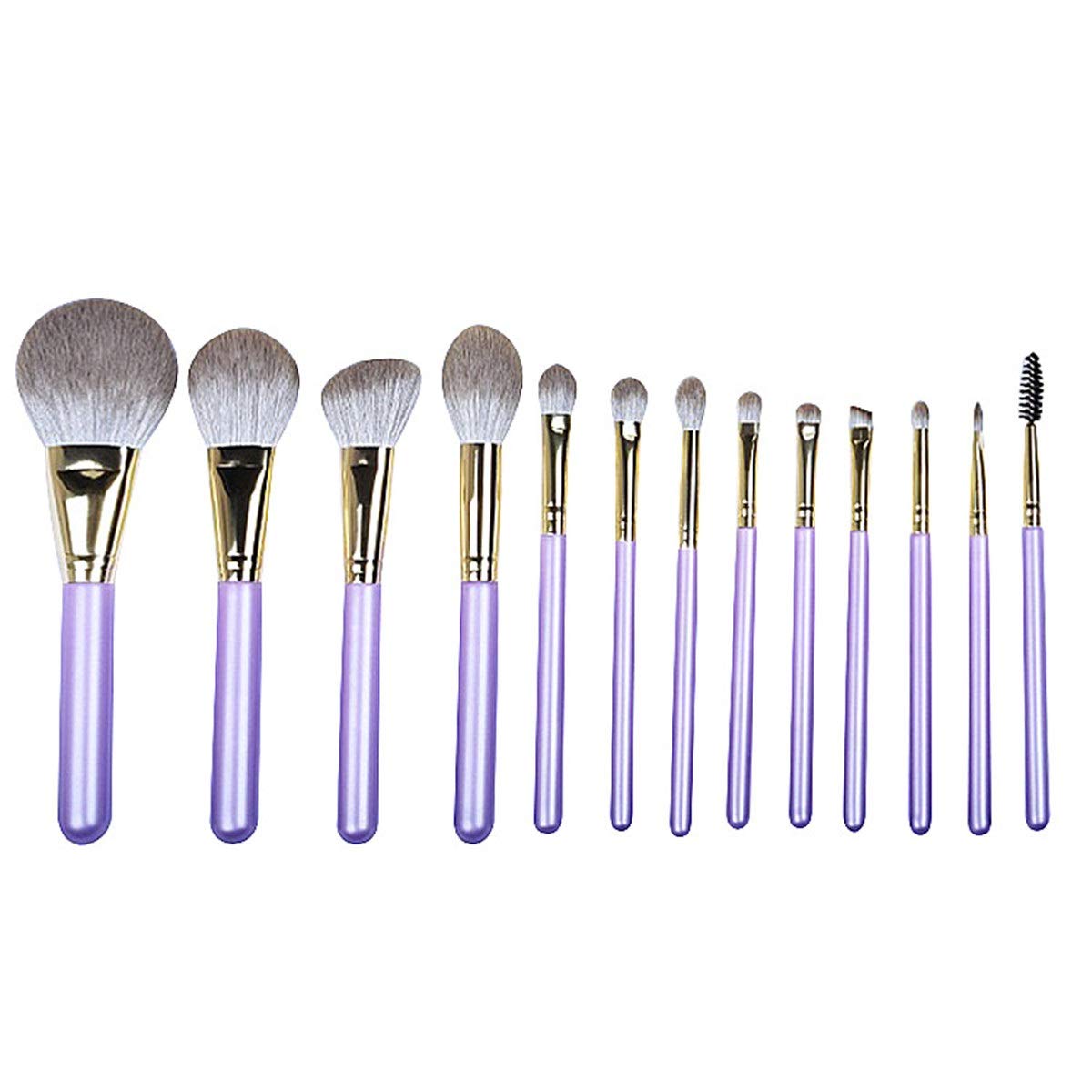 Make up Brush Eye Shadow Brush Lip Brush High Gloss Brush Silhouette Brush Set Brush 13 Pcs Diamond-encrusted Makeup Brush Set For Beginners Face Blush Brush Eye Shadow Brush Lip Brush Makeup Tools So