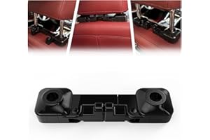 2026 New Model 2-in-1 Universal Car Headrest Hook, Hidden Design Backseat Hanger, for Bags, Purses, Mobile Phone and Tablet S