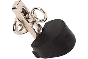 Clarinet Thumb Finger Rest, Clarinet Oboe Thumb Adjustable Stainless Steel Finger Rest Protector with Rubber Cushion for Wood