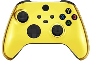 PREMIUM CONTROLLERZ Xbox Modded Rapid Fire Controller - Includes Largest Variety of Modes -Jump Shot, Drop Shot, Quick Aim, Auto Aim, Quick Scope - Master Mod (Gold)