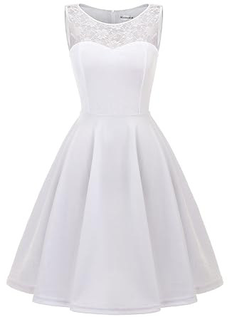 white cocktail dress amazon