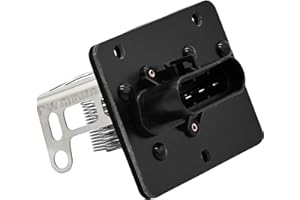 Dcmr Manual Control Blower Motor Resistor Compatible with Chevrolet Blazer S10 95-05 Relacement for Gmc Jimmy Sonoma 05-95 Fit for Isuzu Hombre 00-96 Fan Control Module