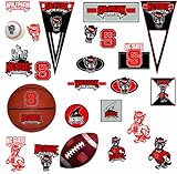RoomMates RMK1264SCS North Carolina State University Peel & Stick Wall Decals