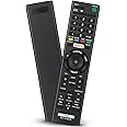 Gvirtue RMT-TX100U Universal Remote Control Replacement for Sony-TV-Remote All Sony LCD LED UHD HDTV Bravia Smart TVs with Netflix Button