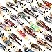 100Pcs 1:50 Scale O Gauge Hand Painted Layout Model Train People Figure by SoleRot
