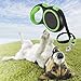 SlowTon Retractable Dog Leash, 16 FT Durable Puppy Walking Leash with Nylon Tape & One Button Brake/Release, 360° Tangle Free Pet Lead for Small Medium Dogs Up to 44 Lbs