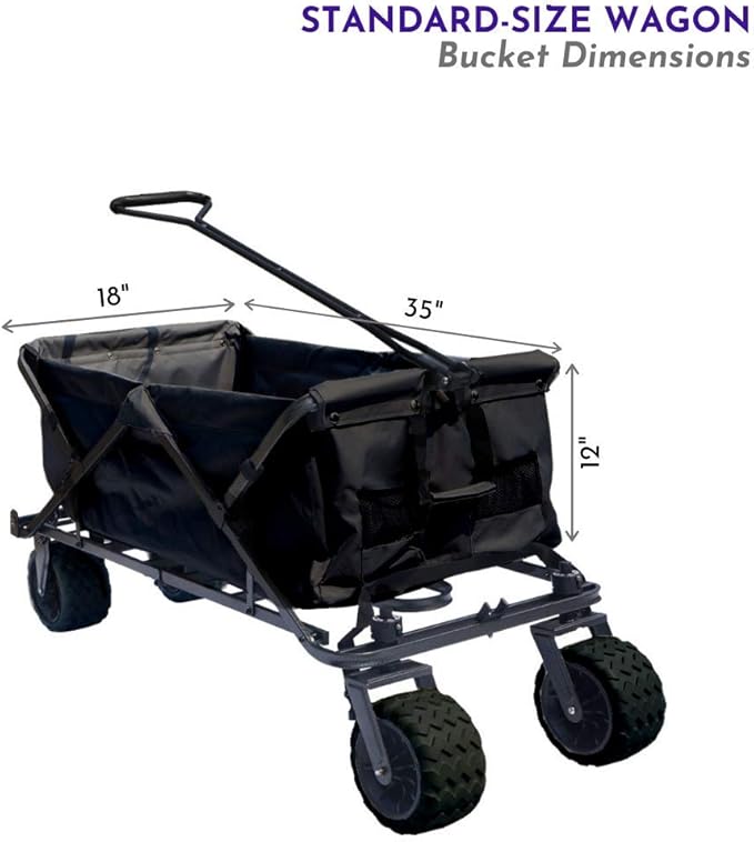all terrain wagon with canopy