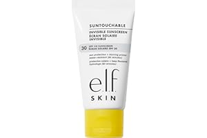 e.l.f. SKIN Suntouchable Invisible SPF 35, Lightweight, Gel-based Sunscreen For A Smooth Complexion, Doubles As A Makeup Primer, Vegan & Cruelty-Free, Packaging May Vary