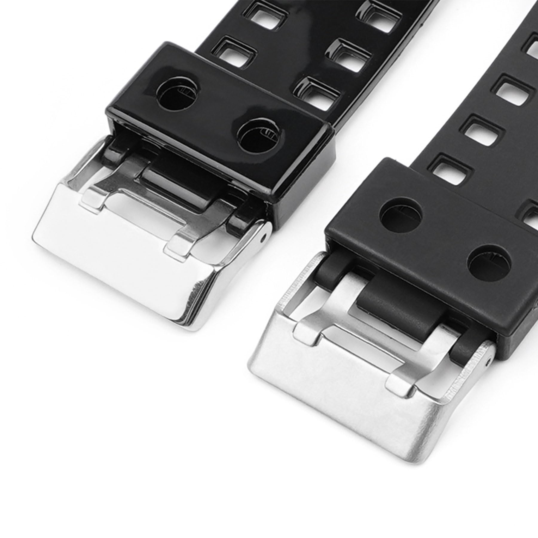 Natural Resin Strap Compatible with Casio GD120/GA-100/GA-110/GA-100C Men's 16mm Watch Band Replacement