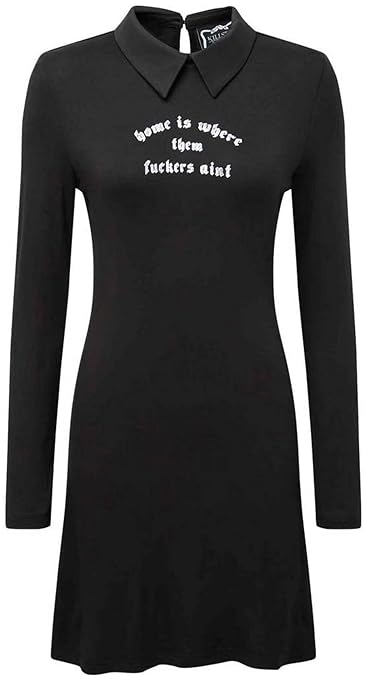 Killstar Kleid Minerva Goin' Home Dress schwarz
