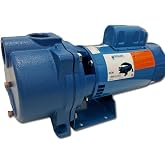 GOULDS Pumps GT20 IRRI-Gator Self-Priming Single Phase Centrifugal Pump, 2 hp, Blue