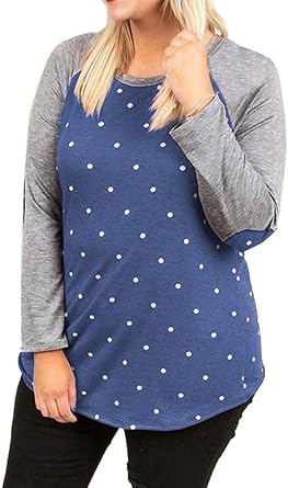 Plus size long sleeve shirts & tops Outlet