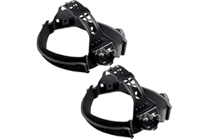 Replacement Headgear for Miller Welding Helmets, Adjustable ABS Plastic Helmet Headband with Round Hole Design, Compatible wi