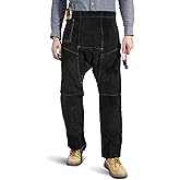 Leather Welding Pants - Heat & Flame Resistant Split Leather Safety Leg Protection for Men and Women, Adjustable M to XXXL