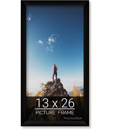 UPC 809878312099 Quadro Frames 16x36 inch Picture Frame, Black, Style