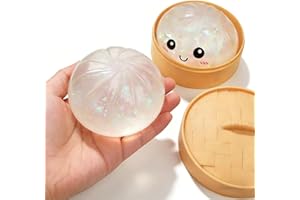 Glitter Dumpling, Glitter Dumpling Squishy Box, Giant Mystery Dumplings Squishy, Dumplings Squishies Mystery Box, Stress Reli