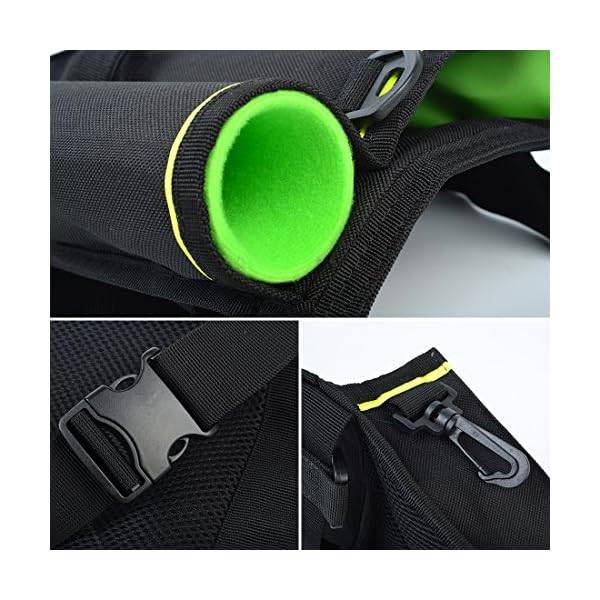 BLISSWILL-Quick-Attack-Series-Multifunctional-Fishing-Tackle-Bag-sided-Waist-Shoulder-Carry-Strap-Storage-Waist-Pack-Sling-Bag-Fishing-Gear-Storage-Unisex-with-Fish-Tackle-Box