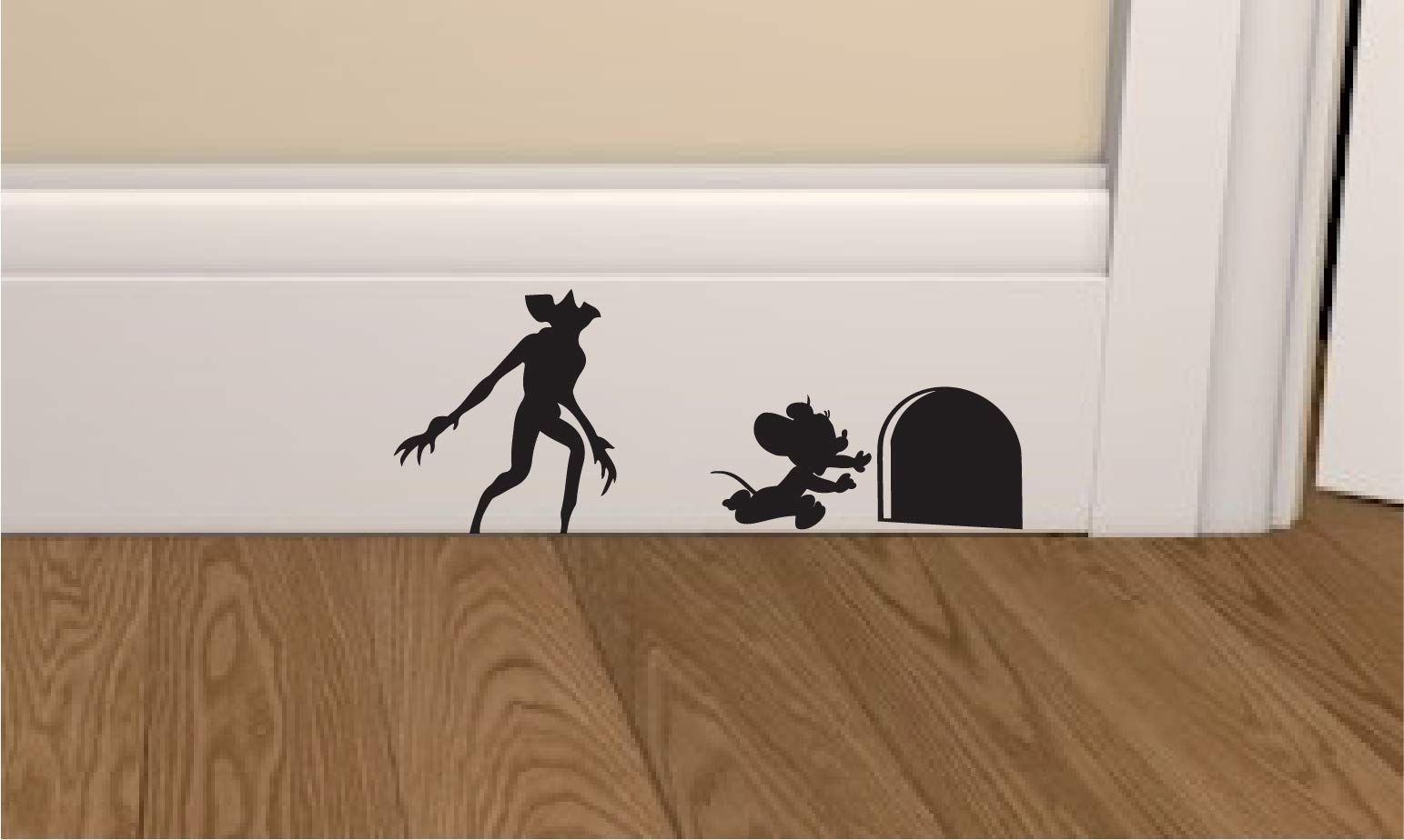 Epic Modz Inspired Mouse Skirting Board Vinyl Decal Sticker wall Art Bedroom Living Room Lounge car