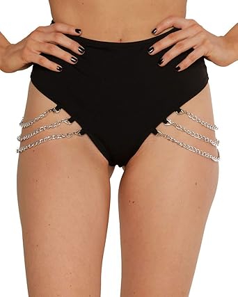 black rave shorts