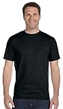 Gildan 5.4 oz Cotton T-Shirt (5000) Tee X-Large Black