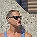 GAMMA RAY OPTICS Polarized Sunglasses for Men Square Grey Lens