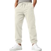 Mens Jogger Pants Casual Streetwear Athletic Tapered Sweatpants Soft | Mens fleece sweatpants jogger pants fleece joggers casual lounge pants soft comfortable pants