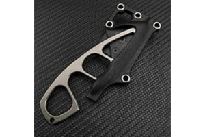 Compact Fixed Blade EDC Knife – Mini Neck Knife with Sheath, Stainless Steel Blade, Lightweight Utility Tool for Camping, Hik