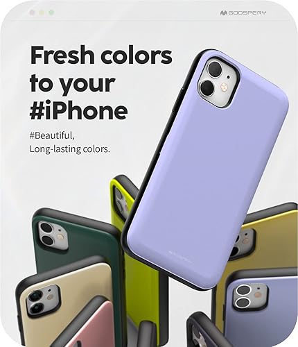 GOOSPERY Magnetic Door Bumper Compatible with iPhone 11 Case, Card