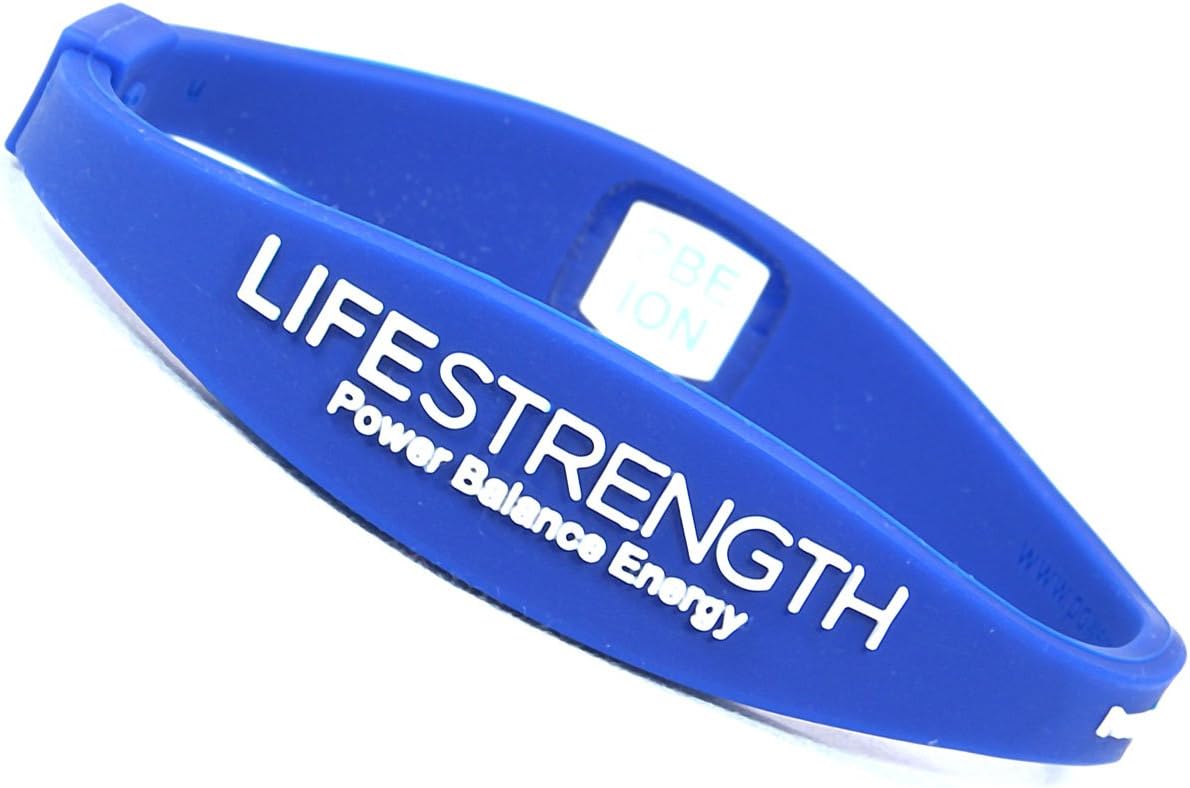 Power Balance Energy® Life Strength - Ionic Wristband Negative Ion infused Magnetic Germanium Bracelet - 12 Colours!