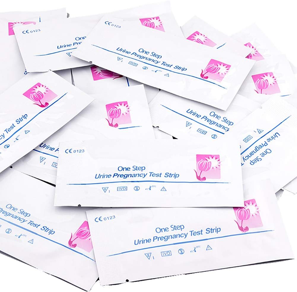 Magik HCG Pregnancy Urine Test Strips Individually-Sealed (Pregnancy Test Strip, 50 Pack)