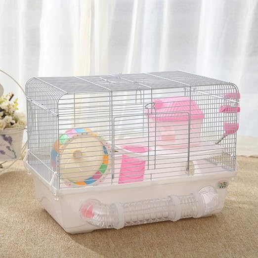 hamster cage white