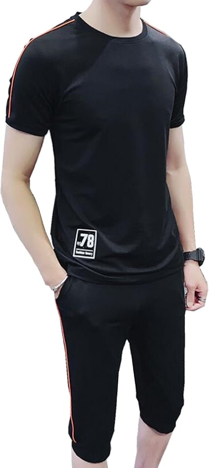 Amazon Sanku メンズ ジャージ 上下セット 2点セット 丸首 半袖 tシャツ 七分丈パンツ 人気 上下スウェット 薄手 セットアップ トレーナー 春 夏 おしゃれ パーカー スポーツウェア 運動着 体育 黒 Xxl ジャージ上下セット 通販 Amazon Sanku メンズ ジャージ 上下セット 2点セット 丸首 半袖 tシャツ 七分丈パンツ 人気 上下スウェット 薄手 セットアップ トレーナー 春 夏 おしゃれ パーカー スポーツウェア 運動着 体育 黒 Xxl ジャージ上下セット 通販