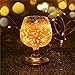 Goodia Copper Wire String Lights, 33ft 100 Micro LEDs Solar Firefly Lights Waterproof Decorative Lighting, Warm White