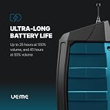 UEME 5W Rugged DAB+/FM Cordless Work Site Radio Bluetooth 6000mAh view 3