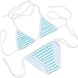 TOMORI Japanese style cute&sexy stripe bikini for
