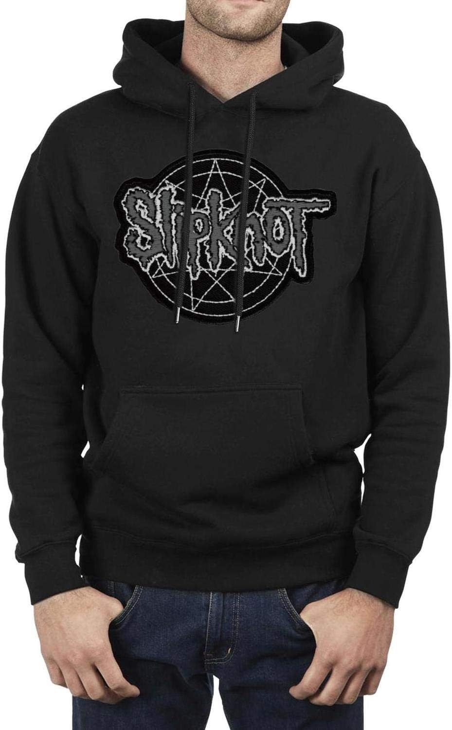 Young Men Hoodie Sweatshirt Heavy-Metal-Band-Slipknot- Fleece Long Sleeve
