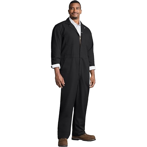 Amazon.com: Red Kap Men's Snap Front Cotton Coverall, Oversized