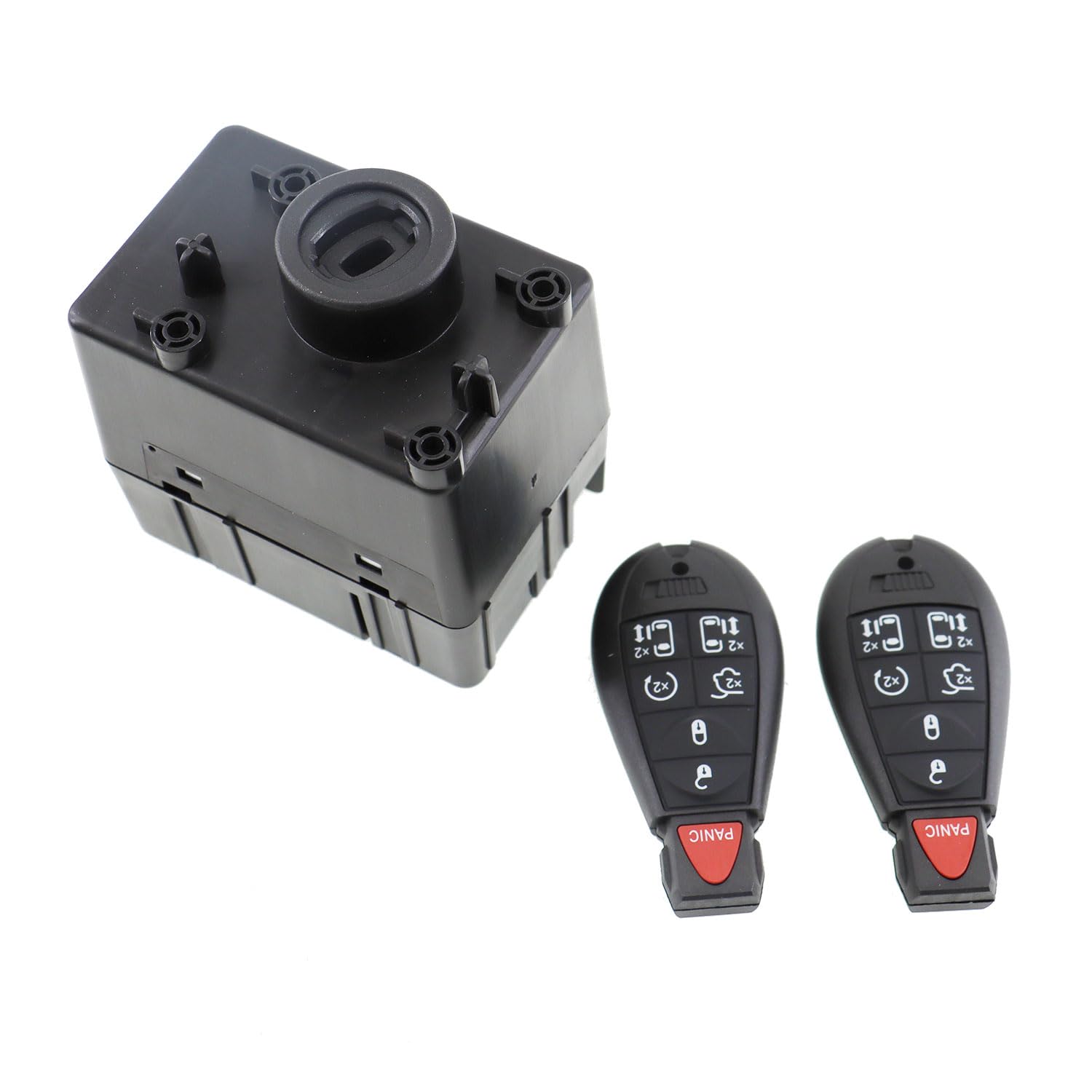 Photo 1 of 68210150AB Ignition Switch Module Kit w/Keys Replacement for Dodge Charger Challenger Magnum Ram 1500 2500 3500 for Commander Grand Cherokee 2008-2010
