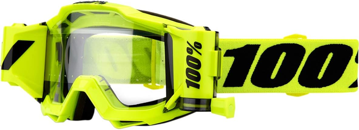 100 percent goggles roll offs
