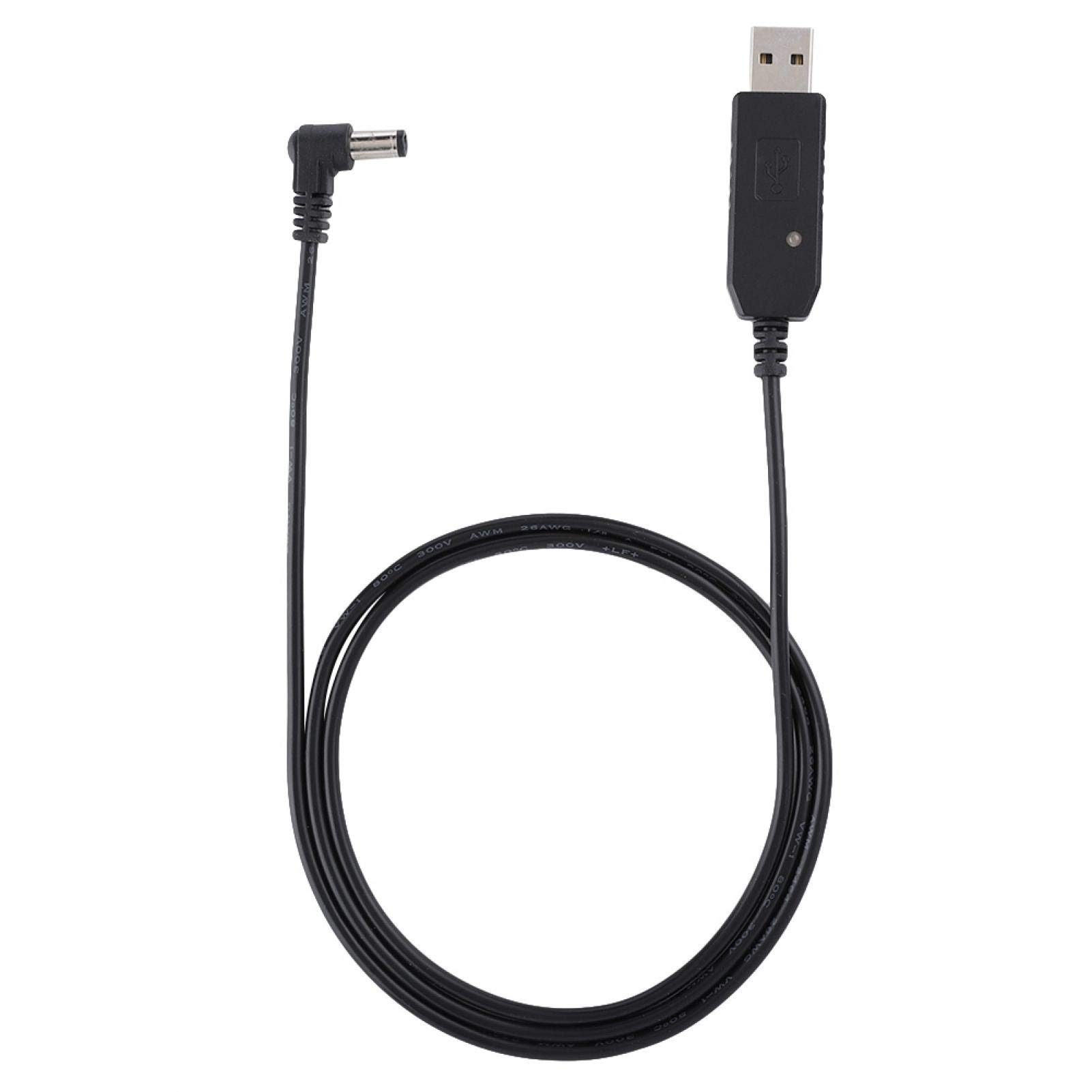 Dilwe USB Charger Transformer Cable, 1 meter Portable Two Way Radio Walkie Talkie USB Port Charger Adapter PC Car USB Port for UV-5R UV-82 BF-F8 UV UV-9R