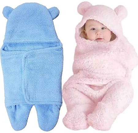 BRANDONN 3 in 1 Baby Boys and Baby Girls Baby Blanket/Safety Bag/Sleeping Bag for Babies for