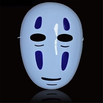 子供向けぬりえ 最高カオナシ お面 作り方 簡単