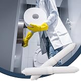 LAMXD 3 Pcs Plastic Toilet Paper Roller Spring Loaded White Adjustable view 4