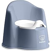 BABYBJÖRN Potty Chair, Deep Blue/White