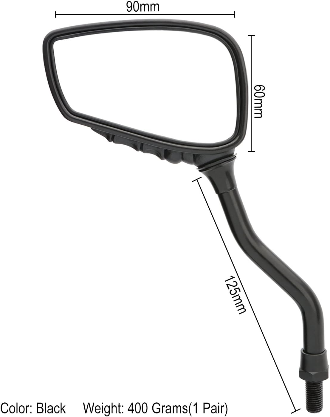 Download Ablita 1pair Bike Rear Mirror Safety Right Left Bicycle ...