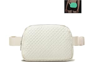 Eslcorri Belt Bag for Women Men - Glow in the Dark Cross Body Fanny Pack Trendy Mini Luminous Cool Waist Pouch with Adjustable Wide Strap Everywhere Hip Bum Bag for Travel Workout Running Hiking